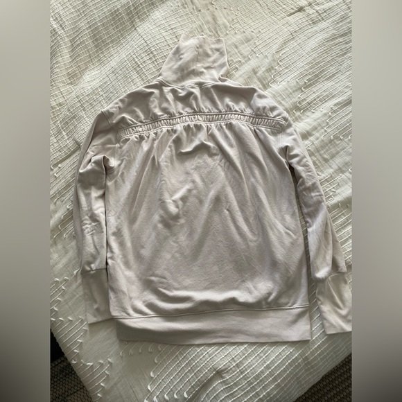 Athleta Balance cinch turtleneck sweatshirt, ivory, XS - Picture 2 of 9